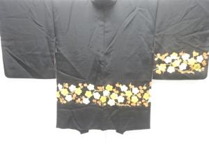 枝梅模様刺繍絵羽織